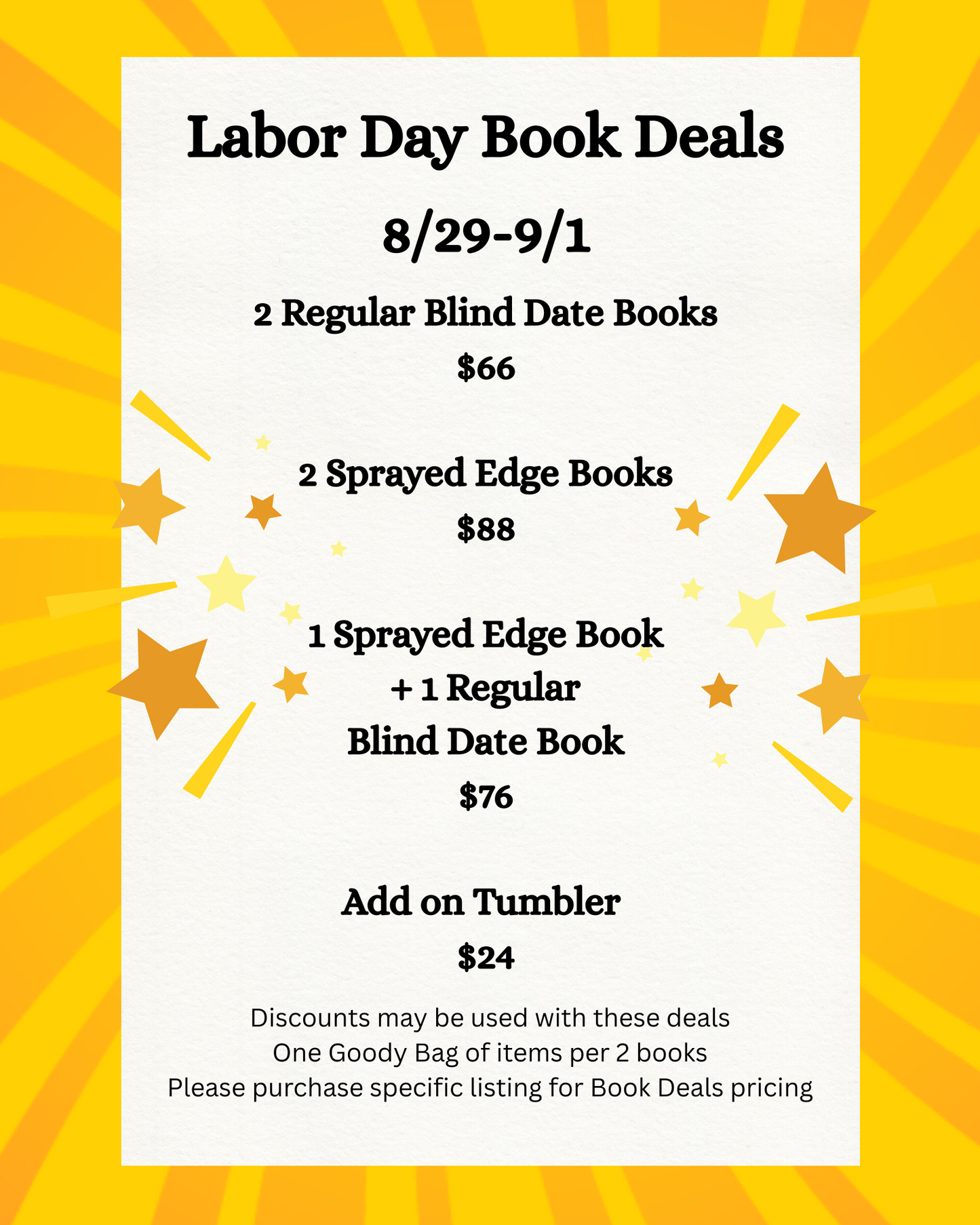 Labor Day Book Deals 829-9/1